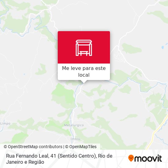 Rua Fernando Leal, 41 (Sentido Centro) mapa