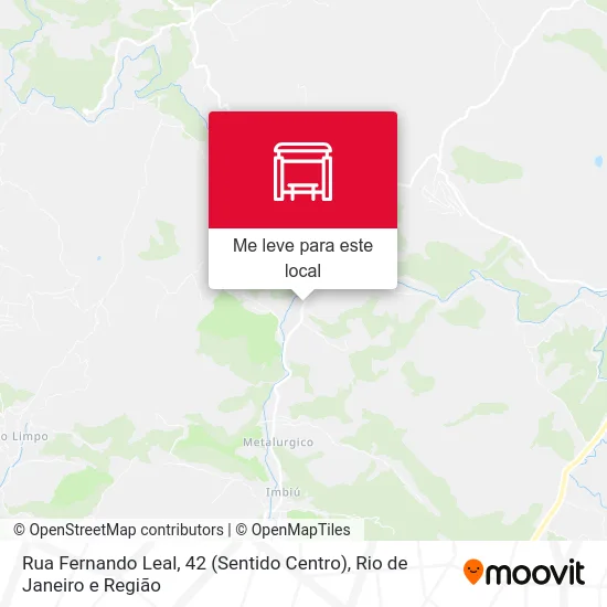 Rua Fernando Leal, 42 (Sentido Centro) mapa