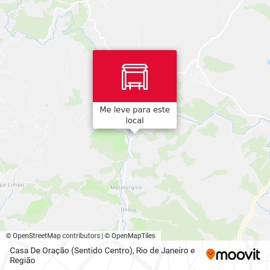 Casa De Oração (Sentido Centro) mapa