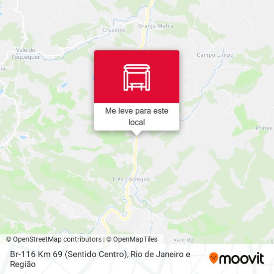 Br-116 Km 69 (Sentido Centro) mapa