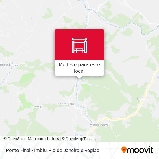 Ponto Final - Imbiú mapa