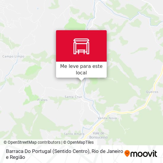 Barraca Do Portugal (Sentido Centro) mapa