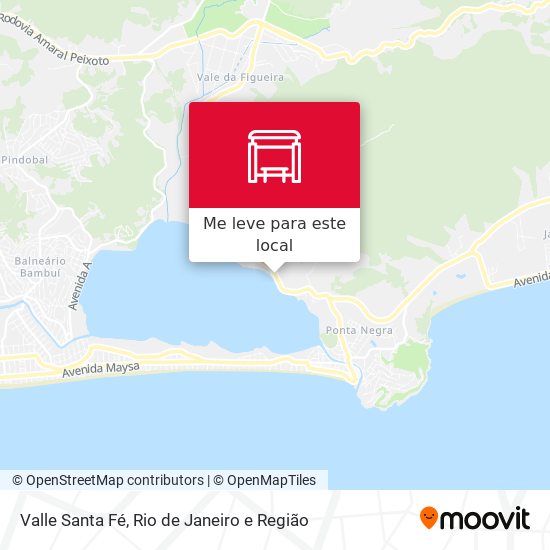 Valle Santa Fé mapa