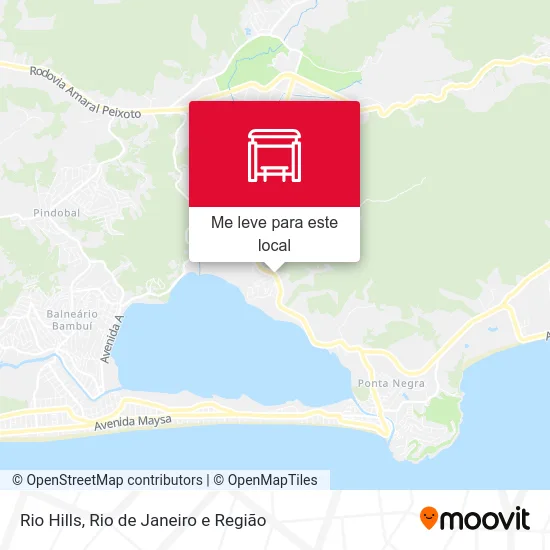 Rio Hills mapa