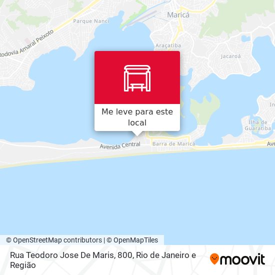 Rua Teodoro Jose De Maris, 800 mapa