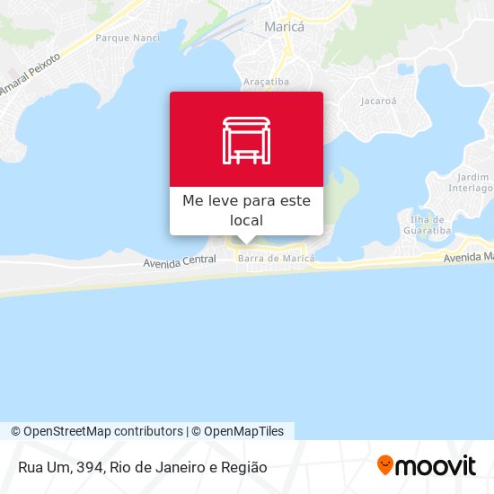 Rua Um, 394 mapa