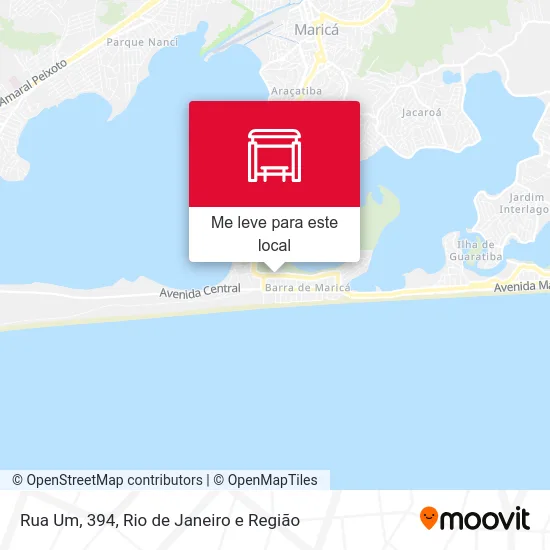 Rua Um, 394 mapa