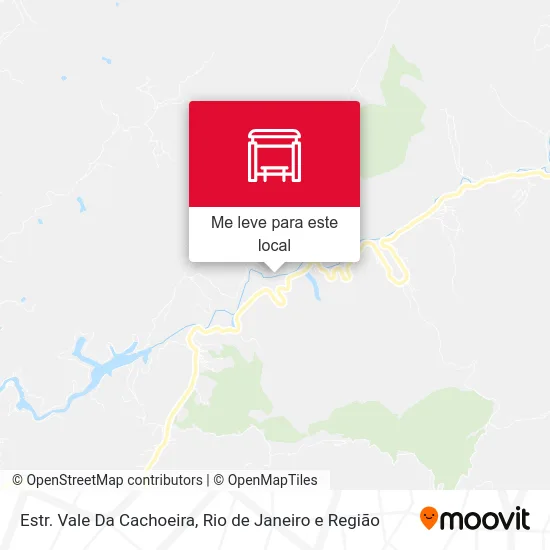 Estr. Vale Da Cachoeira mapa