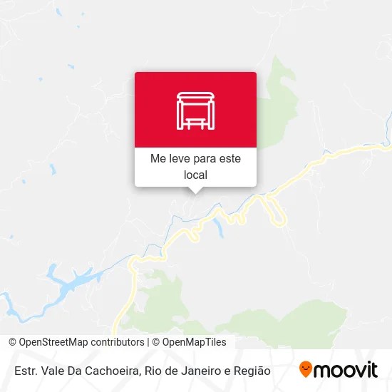 Estr. Vale Da Cachoeira mapa