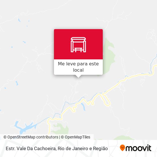 Estr. Vale Da Cachoeira mapa