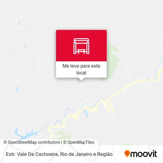 Estr. Vale Da Cachoeira mapa