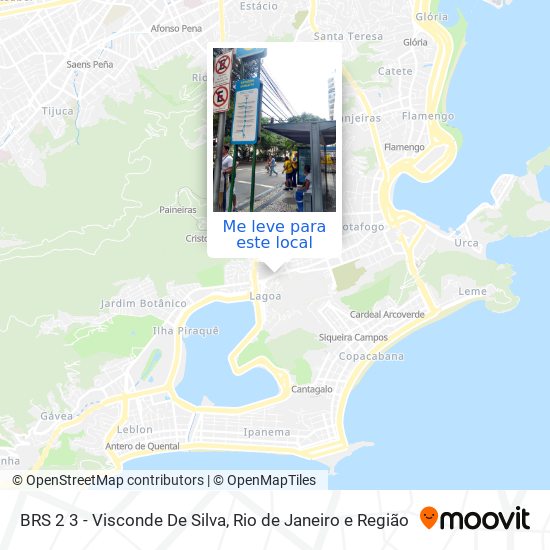 BRS 2 3 - Visconde De Silva mapa