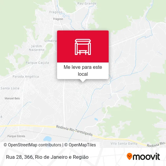 Rua 28, 366 mapa