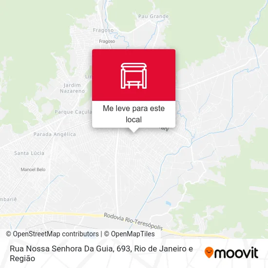 Rua Nossa Senhora Da Guia, 693 mapa