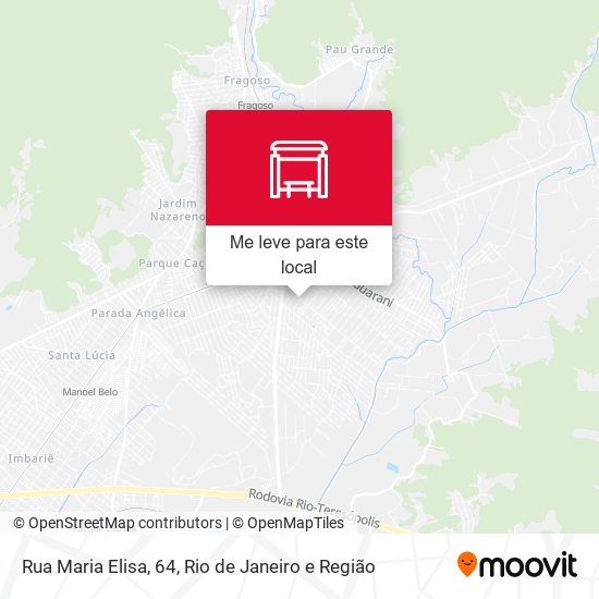 Rua Maria Elisa, 64 mapa