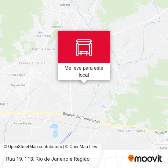 Rua 19, 113 mapa