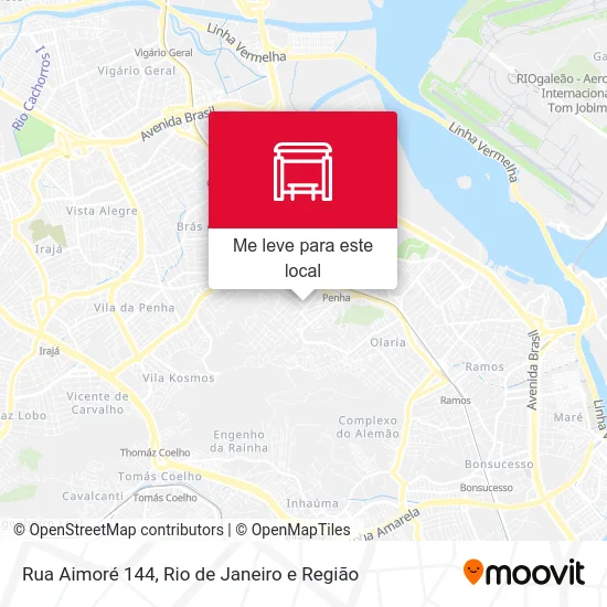 Rua Aimoré 144 mapa