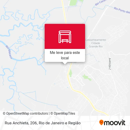 Rua Anchieta, 206 mapa