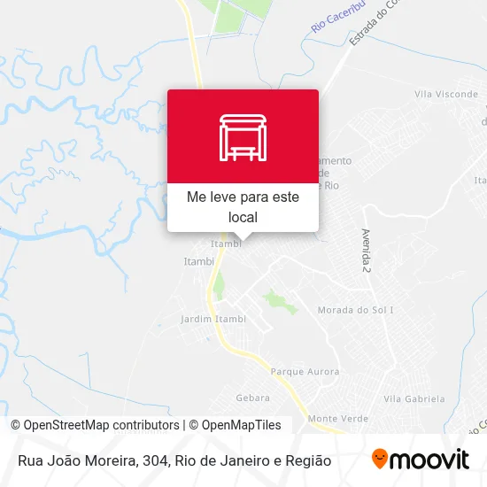 Rua João Moreira, 304 mapa