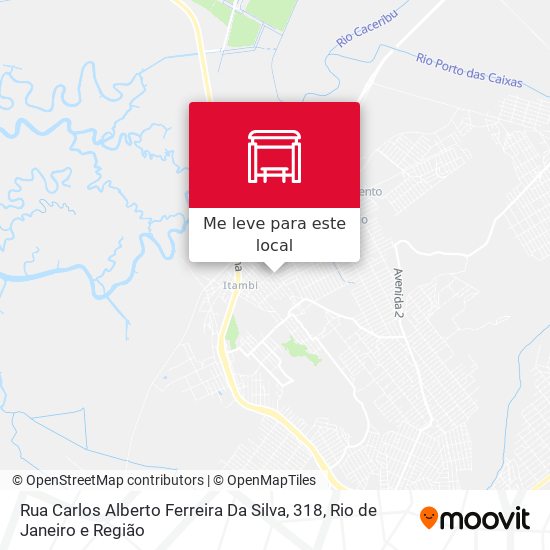 Rua Carlos Alberto Ferreira Da Silva, 318 mapa