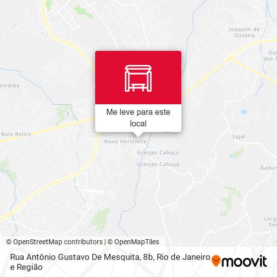Rua Antônio Gustavo De Mesquita, 8b mapa