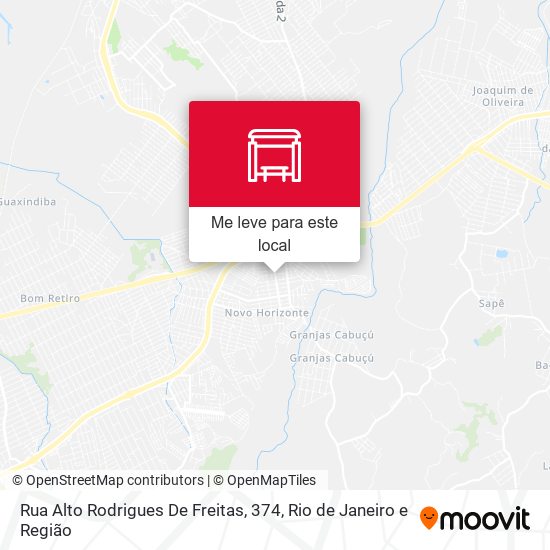 Rua Alto Rodrigues De Freitas, 374 mapa