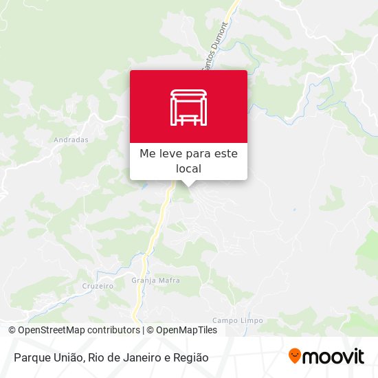 Parque União mapa