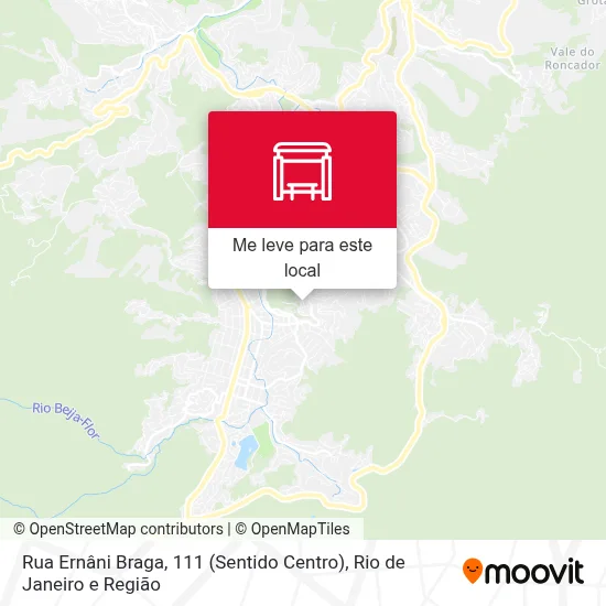 Rua Ernâni Braga, 111 (Sentido Centro) mapa