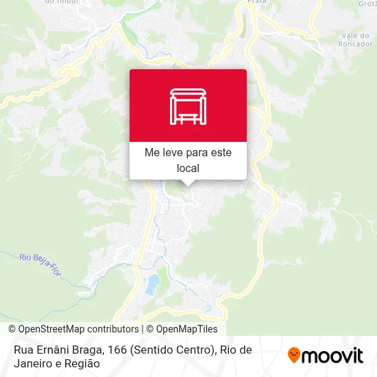 Rua Ernâni Braga, 166 (Sentido Centro) mapa