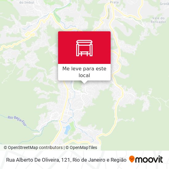 Rua Alberto De Oliveira, 121 mapa