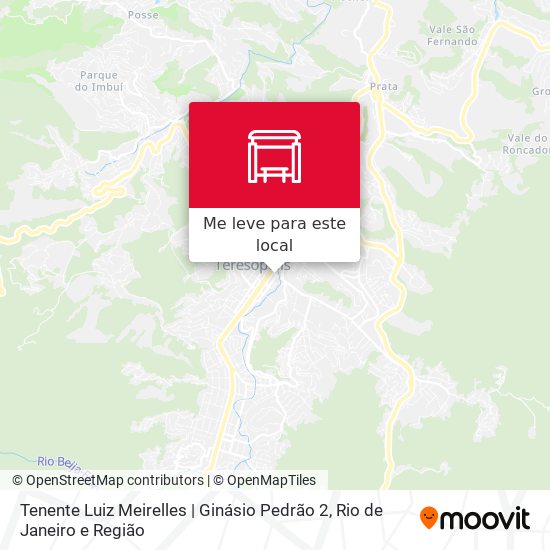 Tenente Luiz Meirelles | Ginásio Pedrão 2 mapa