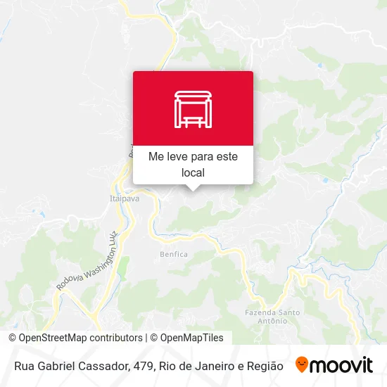 Rua Gabriel Cassador, 479 mapa