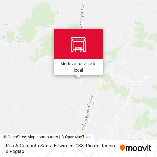Rua A Conjunto Santa Edwirges, 138 mapa