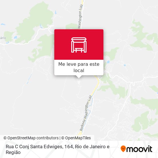 Rua C Conj Santa Edwiges, 164 mapa