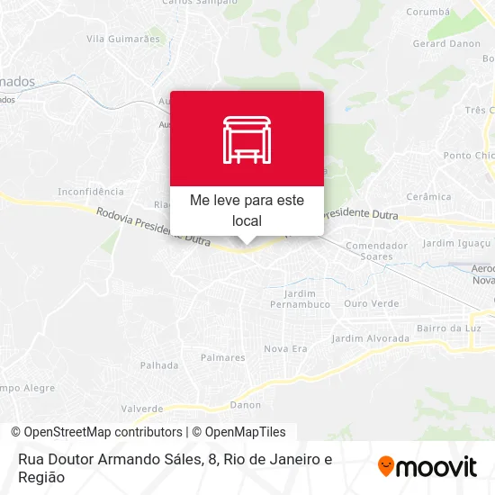 Rua Doutor Armando Sáles, 8 mapa