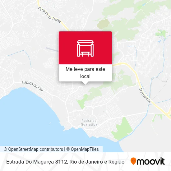 Estrada Do Magarça 8112 mapa