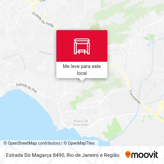 Estrada Do Magarça 8490 mapa