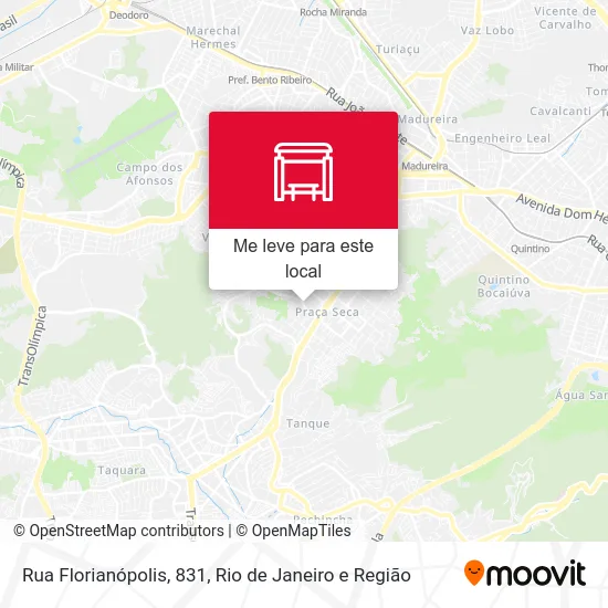Rua Florianópolis, 831 mapa