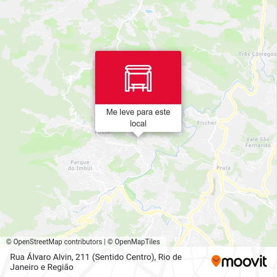 Rua Álvaro Alvin, 211 (Sentido Centro) mapa