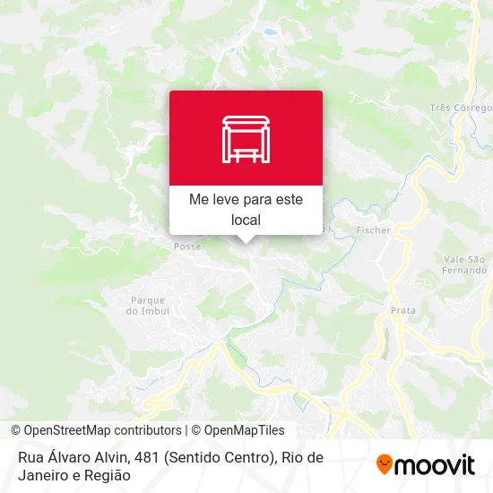 Rua Álvaro Alvin, 481 (Sentido Centro) mapa