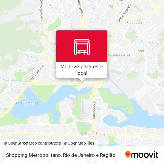 Shopping Metropolitano mapa