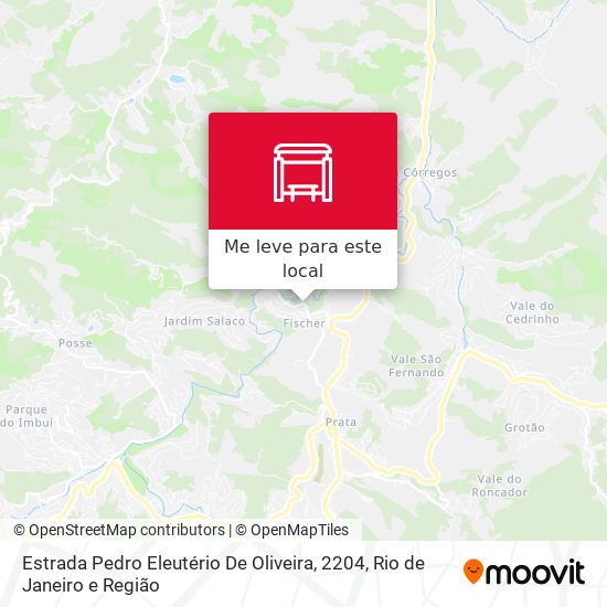 Estrada Pedro Eleutério De Oliveira, 2204 mapa
