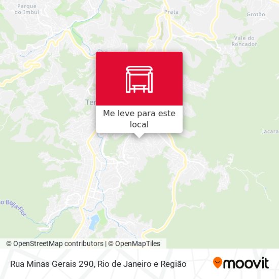 Rua Minas Gerais 290 mapa