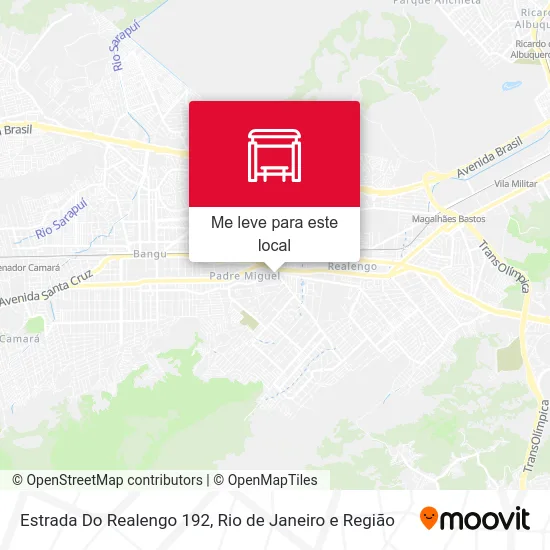 Estrada Do Realengo 192 mapa