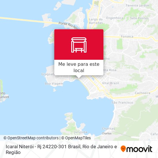 Icaraí Niterói - Rj 24220-301 Brasil mapa