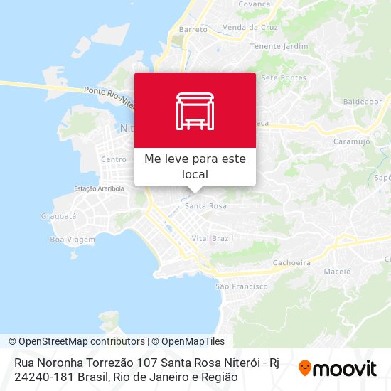 Rua Noronha Torrezão 107 Santa Rosa Niterói - Rj 24240-181 Brasil mapa