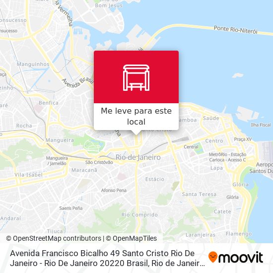 Avenida Francisco Bicalho 49 Santo Cristo Rio De Janeiro - Rio De Janeiro 20220 Brasil mapa