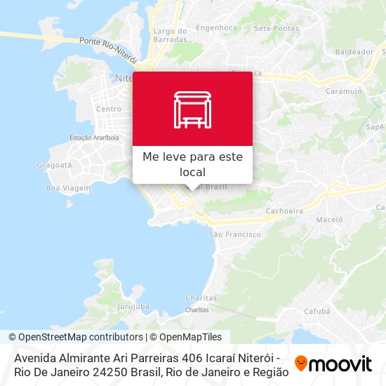 Avenida Almirante Ari Parreiras 406 Icaraí Niterói - Rio De Janeiro 24250 Brasil mapa