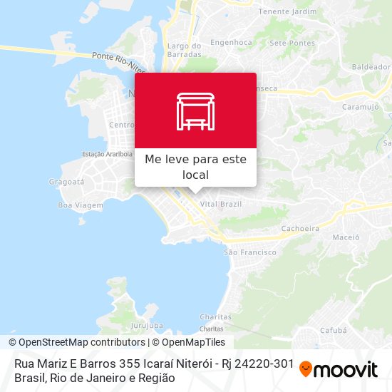 Rua Mariz E Barros 355 Icaraí Niterói - Rj 24220-301 Brasil mapa