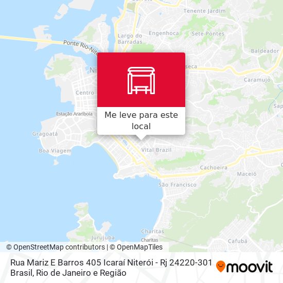 Rua Mariz E Barros 405 Icaraí Niterói - Rj 24220-301 Brasil mapa